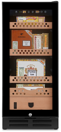 Precision Cigar Humidor 4 Tier Wood Shelves 400pcs