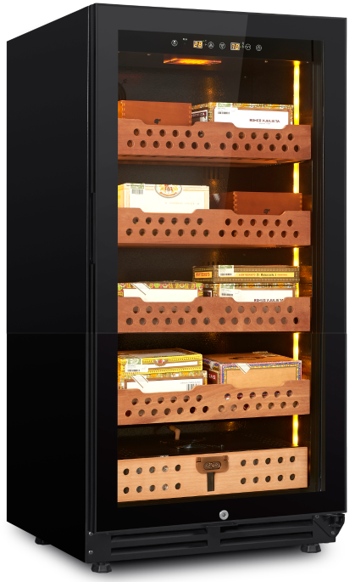 Precision Cigar Humidor 5 Tier Wood Shelves 800pcs