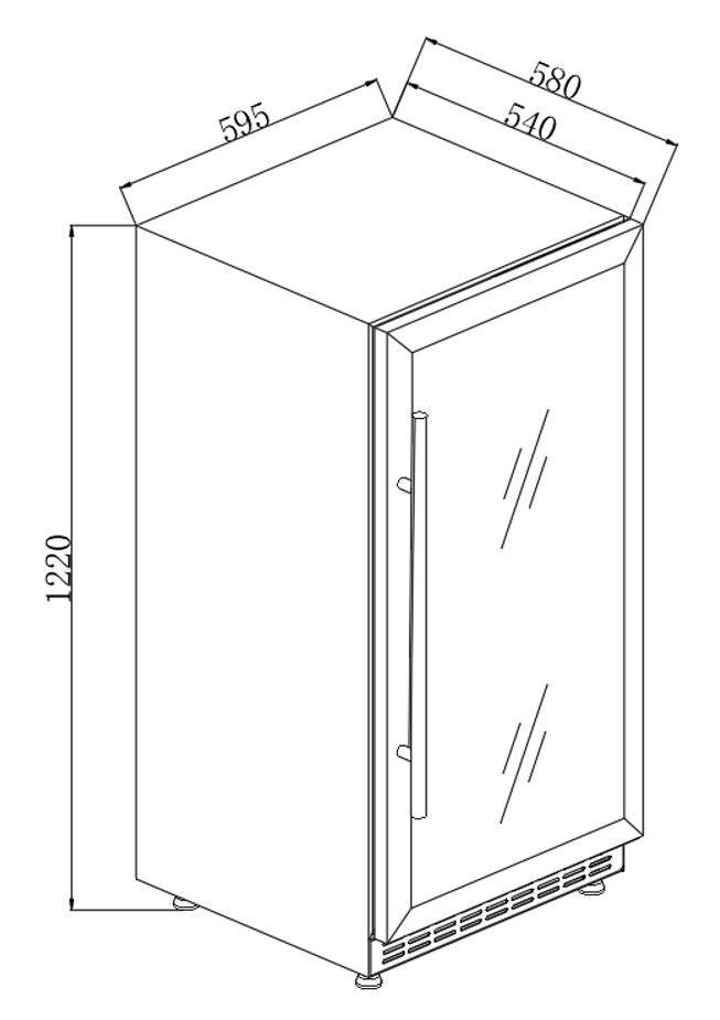 Precision Cigar Humidor 5 Tier Wood Shelves 800pcs