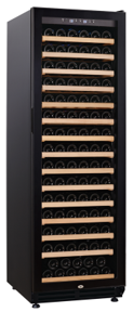 Wine Chiller 165 Bottle 15 Tier Wood Shelves with Handler