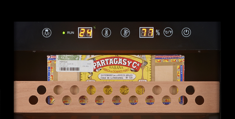 Precision Cigar Humidor 7 Tier Wood Shelves 1200pcs