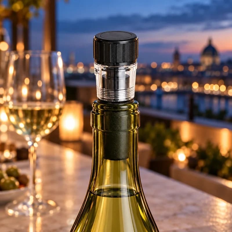Wine Stopper Wine Saver in a room setting